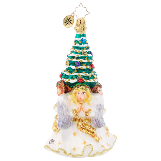 Christopher Radko Angelic Christmas Tree Ornament