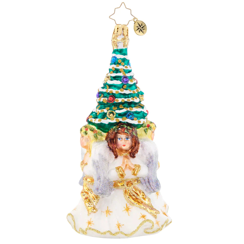 Christopher Radko Angelic Christmas Tree Ornament