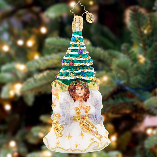 Christopher Radko Angelic Christmas Tree Ornament
