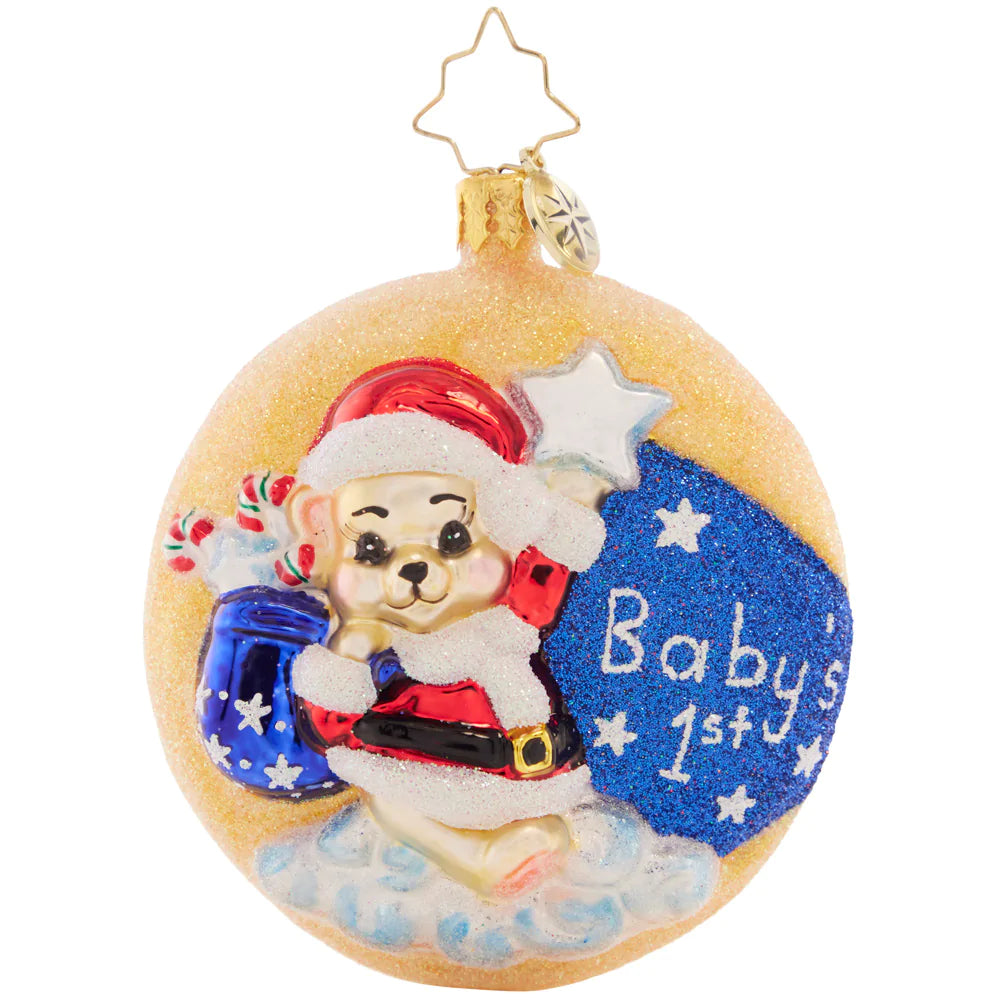 Christopher Radko Darling 1st Christmas Gem ornament