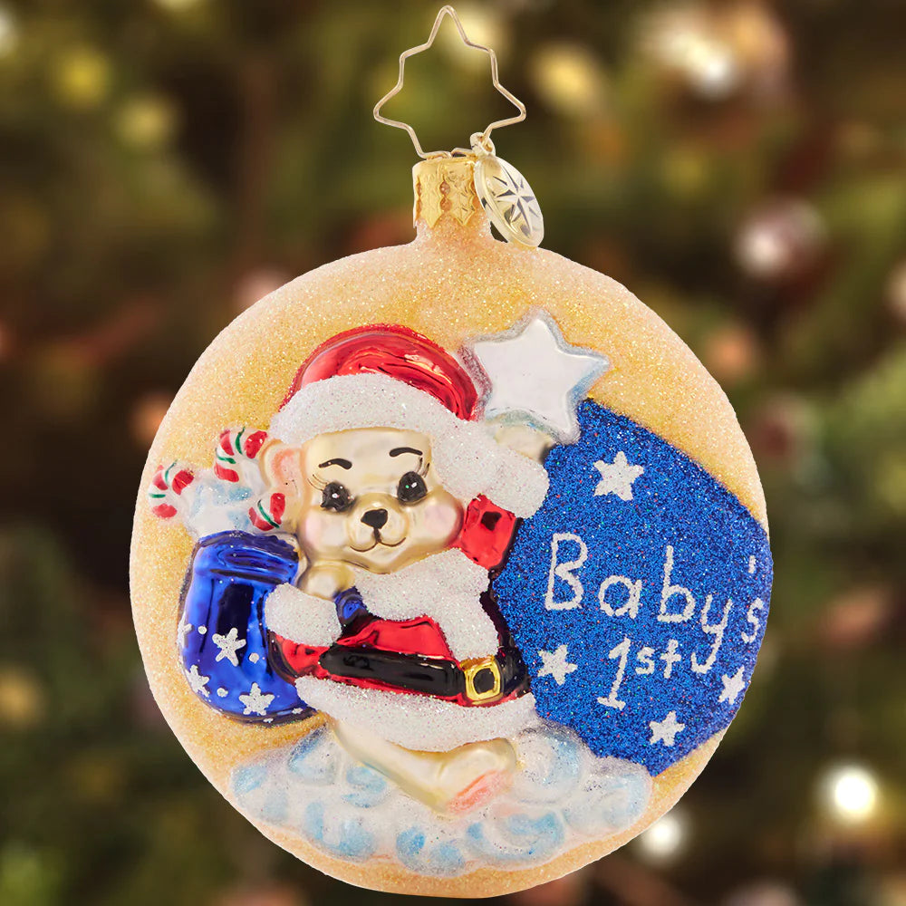Christopher Radko Darling 1st Christmas Gem ornament