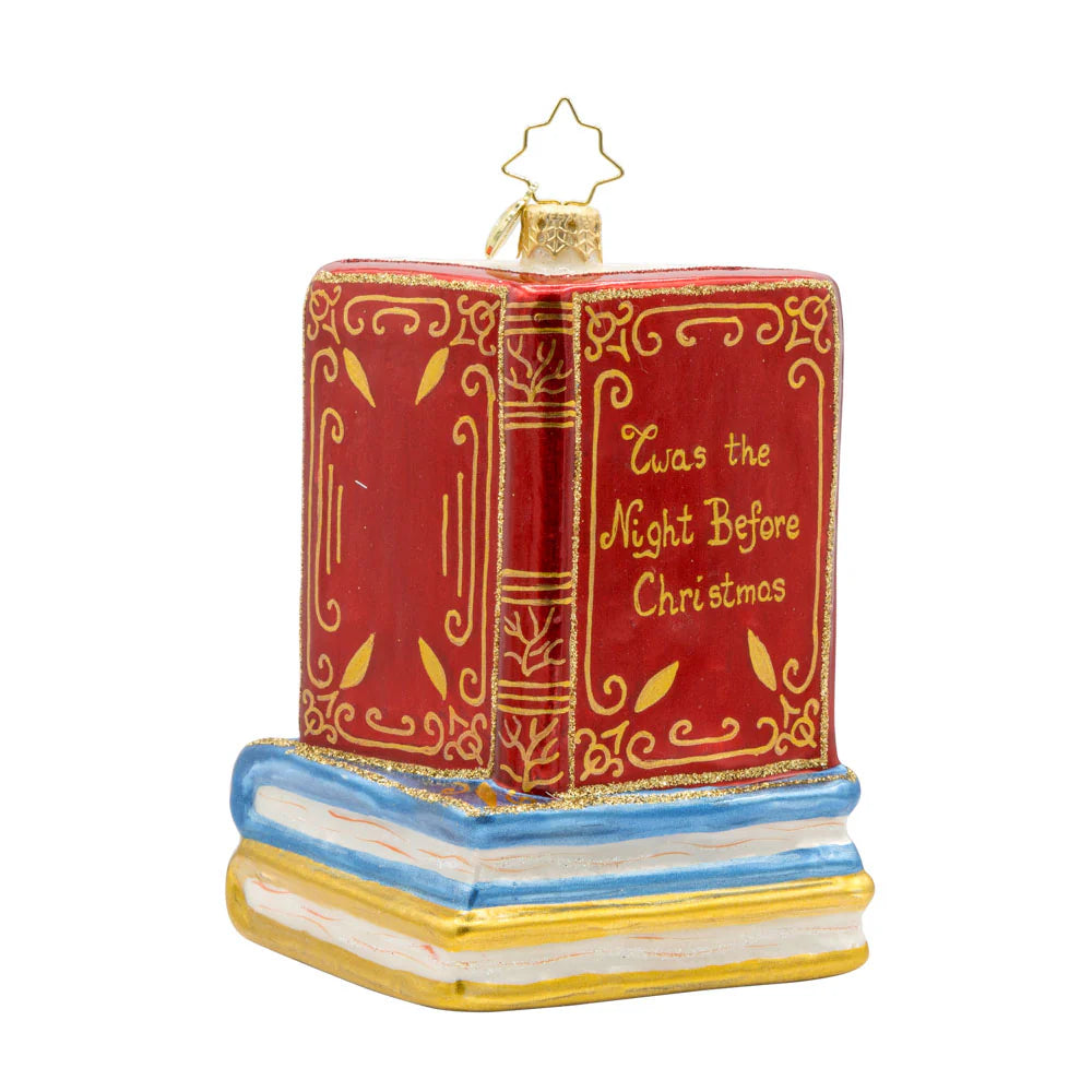 Santa's Book Nook Ornament