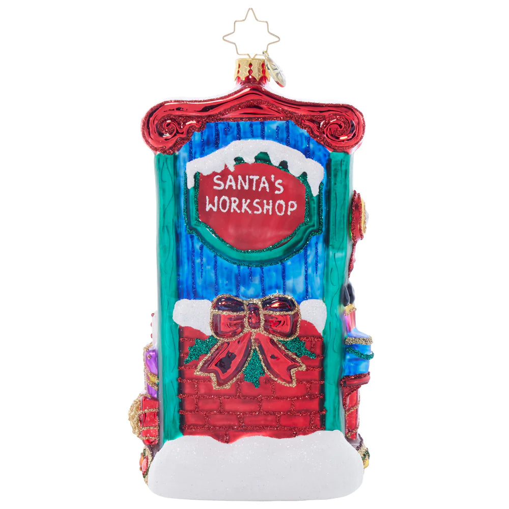 Christopher Radko Craftsman Claus Ornament