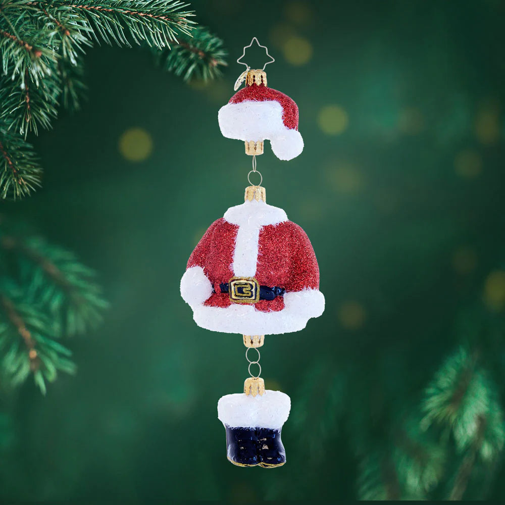 Suiting Up for the Season Ornament