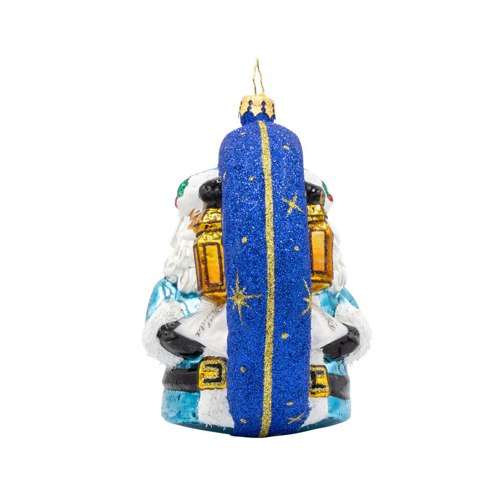 Santa's Guiding Light Ornament