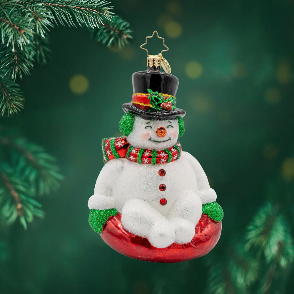 Snowy Slider Ornament