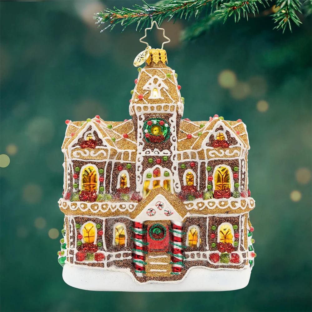 Gingerbread Manor Ornament