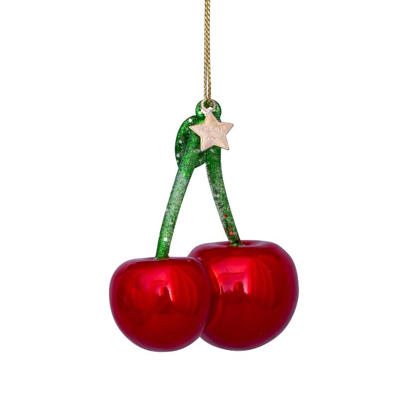 Red Cherry Ornament