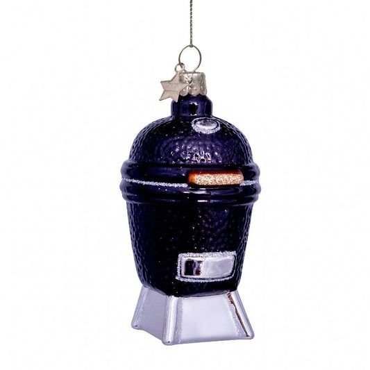Black Egg BBQ Ornament