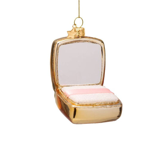 Shiny Gold Powder Ornament