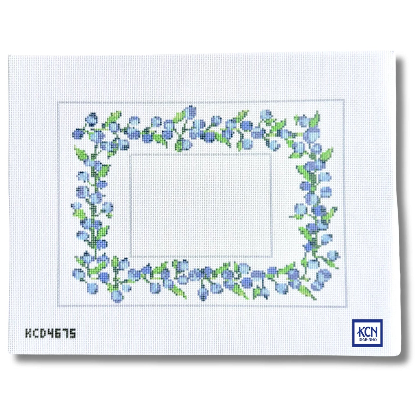 Blueberry Frame Printed Canvas