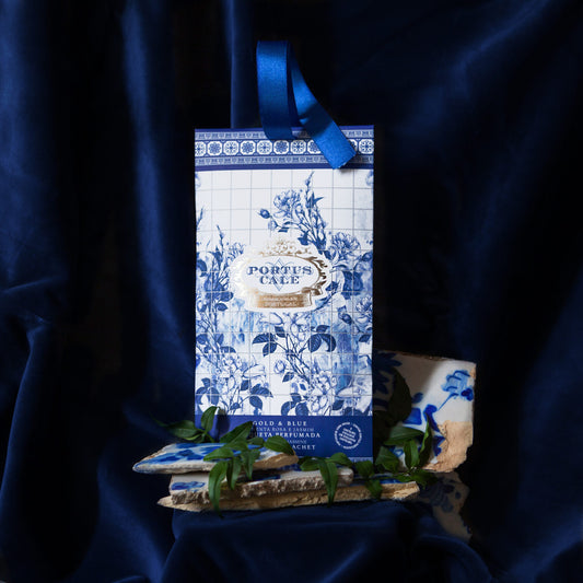 Gold & Blue Scented Sachet