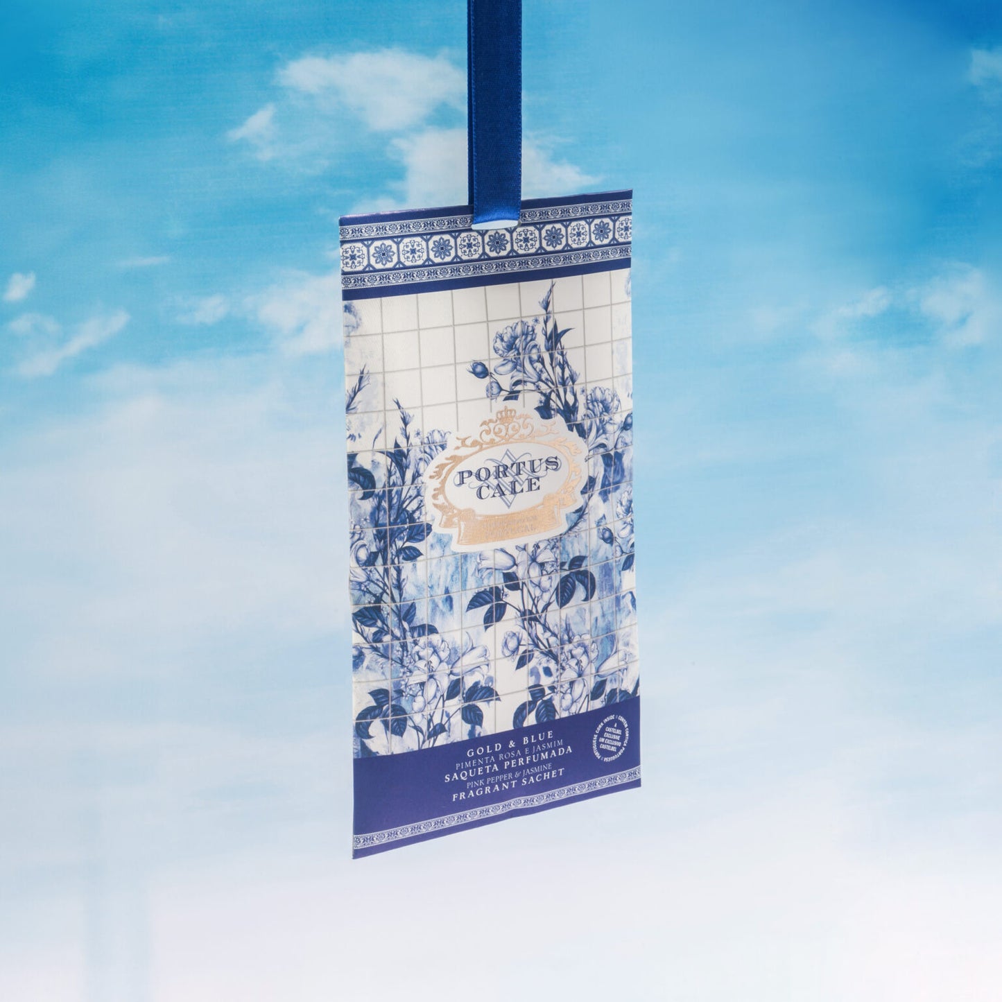 Gold & Blue Scented Sachet