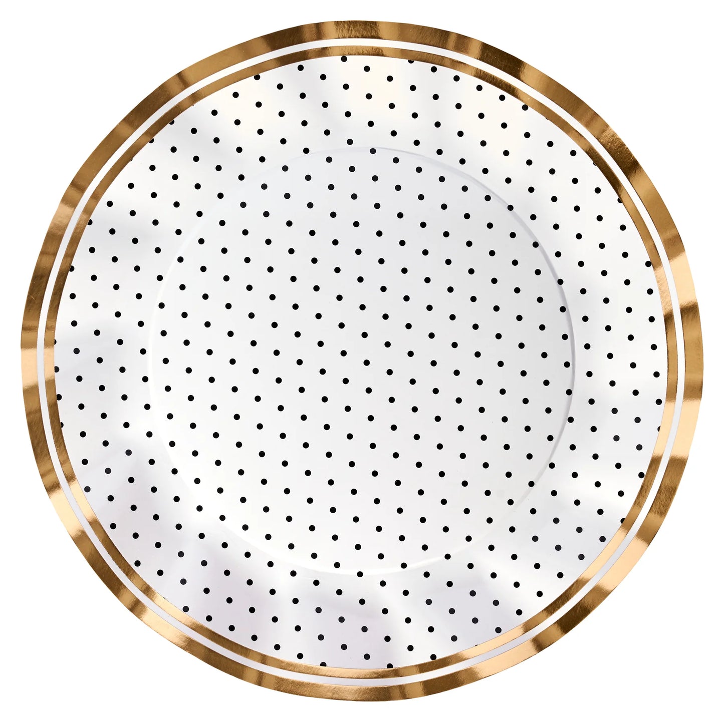 Blanc & Noir Dinner Plate