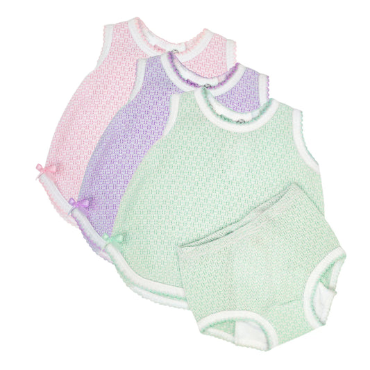 Blue Diaper Set - No Bow