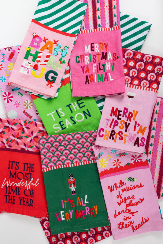 Very Merry Dish Towel