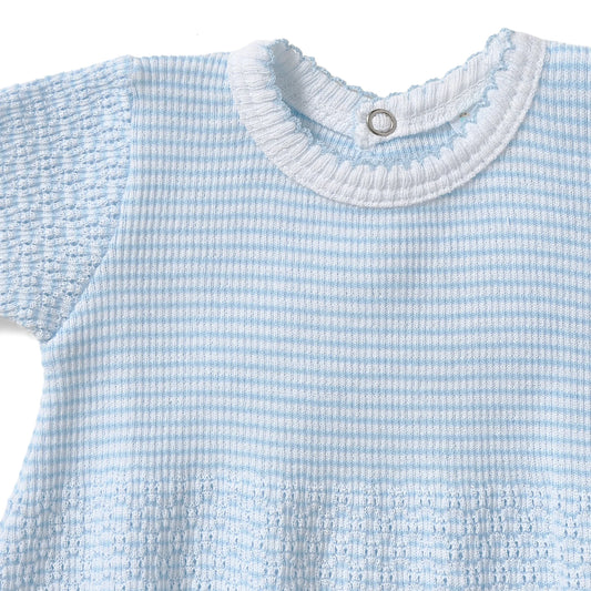 PatyKnit™ Straight Hem Bubble - Blue