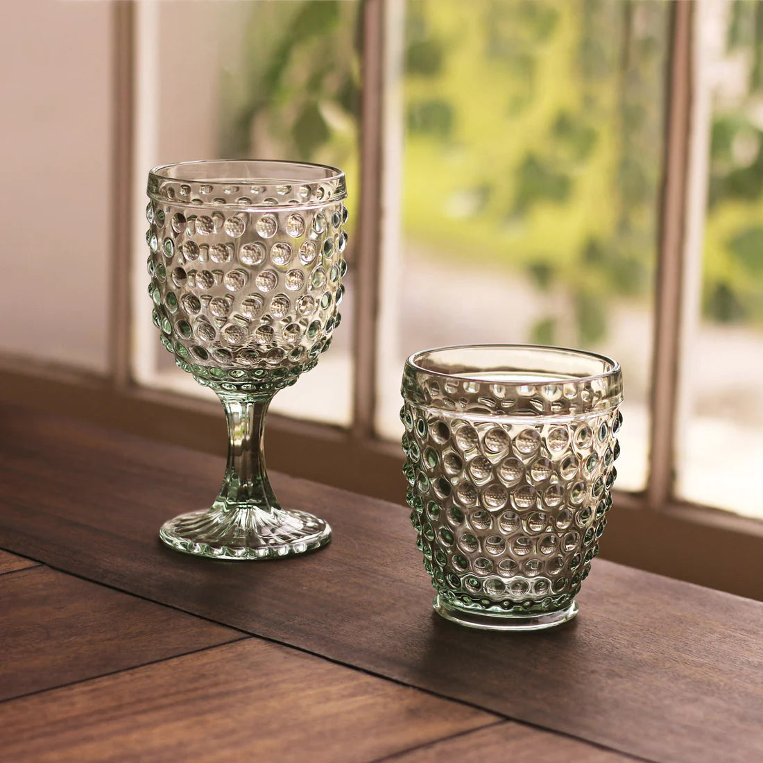 Beatriz Ball Hobnail All Purpose Glass Set of 4
