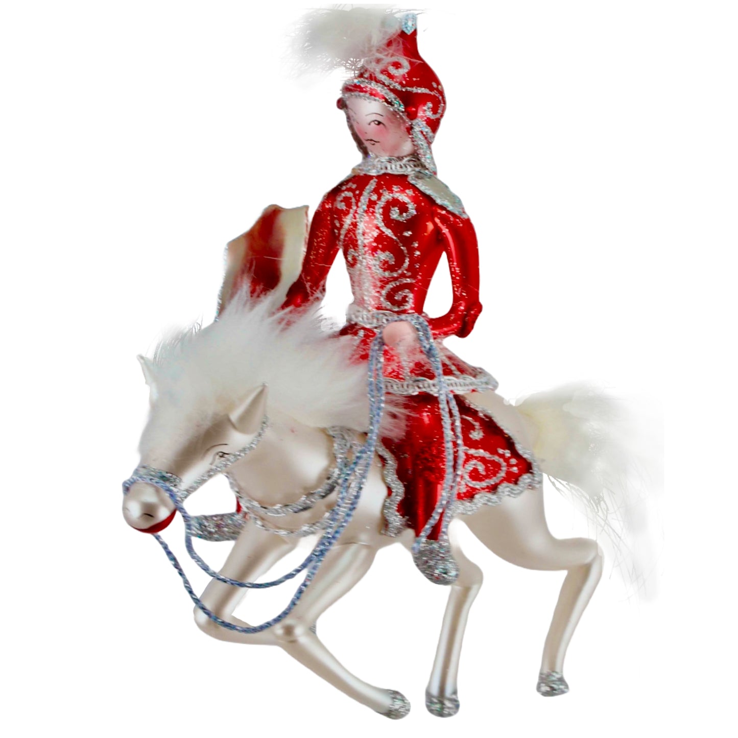 Heartfully Yours The Ornament King Red Knight Christmas ornament