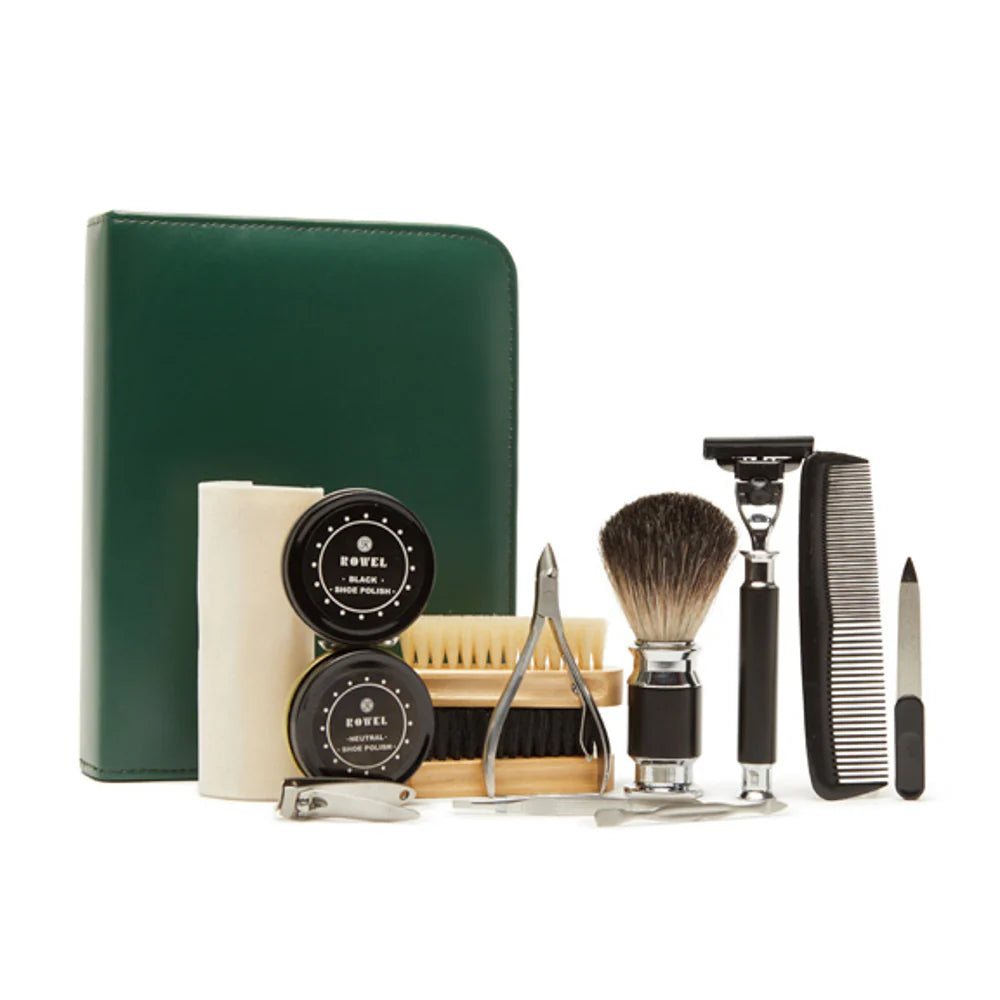 On The Go Grooming And Shoe-Shine Kit
