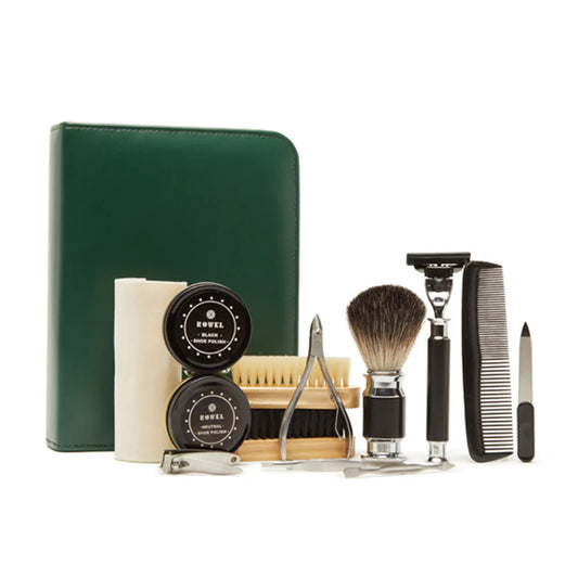 On The Go Grooming And Shoe-Shine Kit