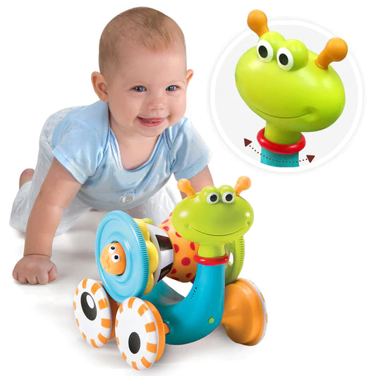 Yookidoo Crawl n' Go Snail toy for babies