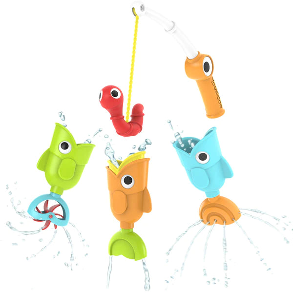 Yookidoo Catch n' Sprinkle Fishing Set toy for kids