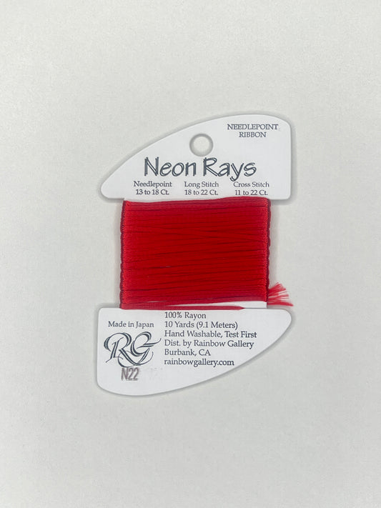 Neon Rays Card