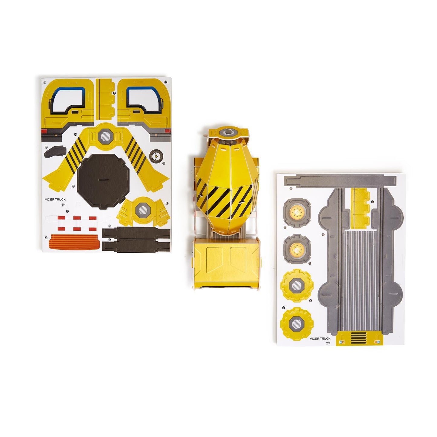 Two's Company Cupcakes and Cartwheels Construction Vehicle 3D Puzzle