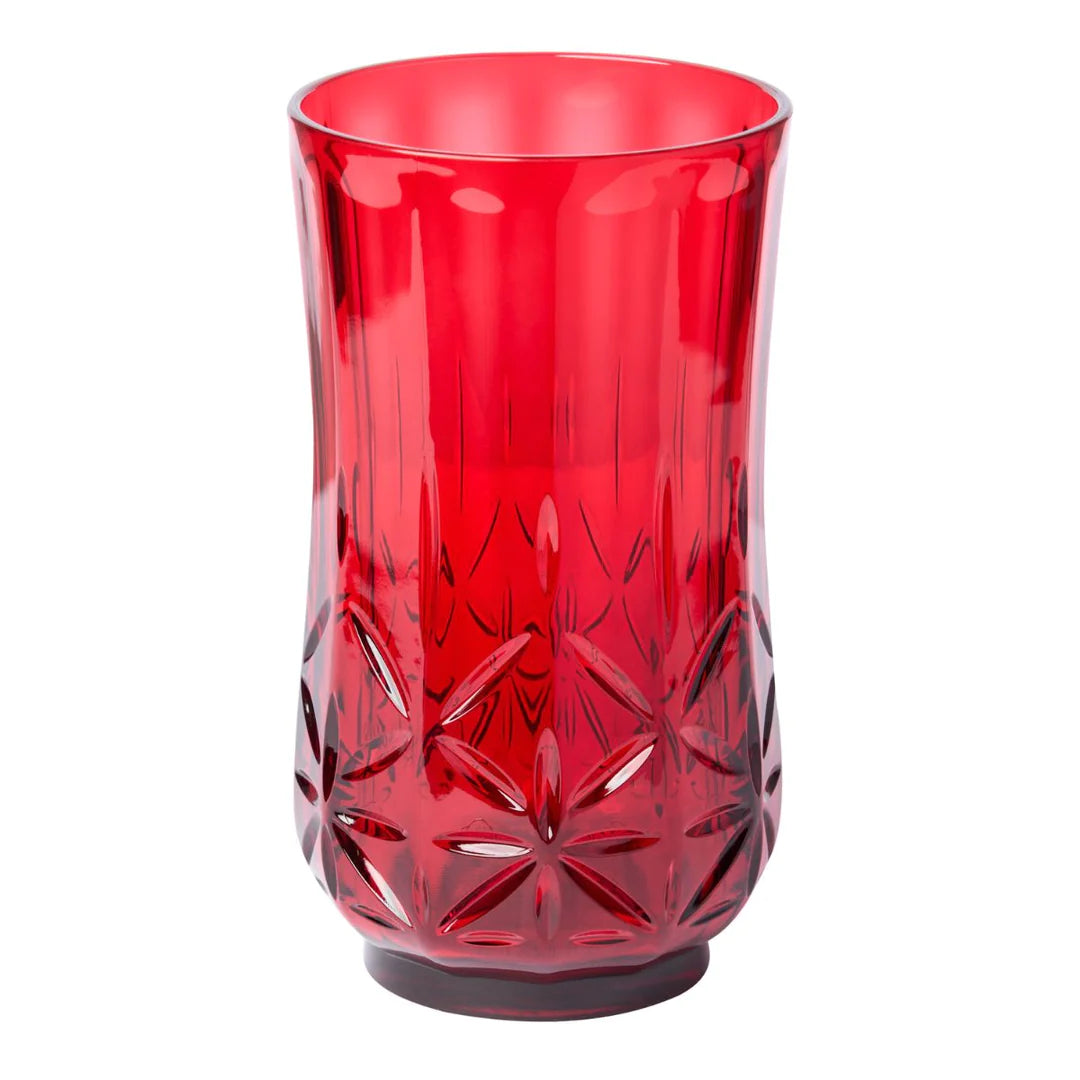 Sophistiplate Tall Traditional shatterproof Tumbler red