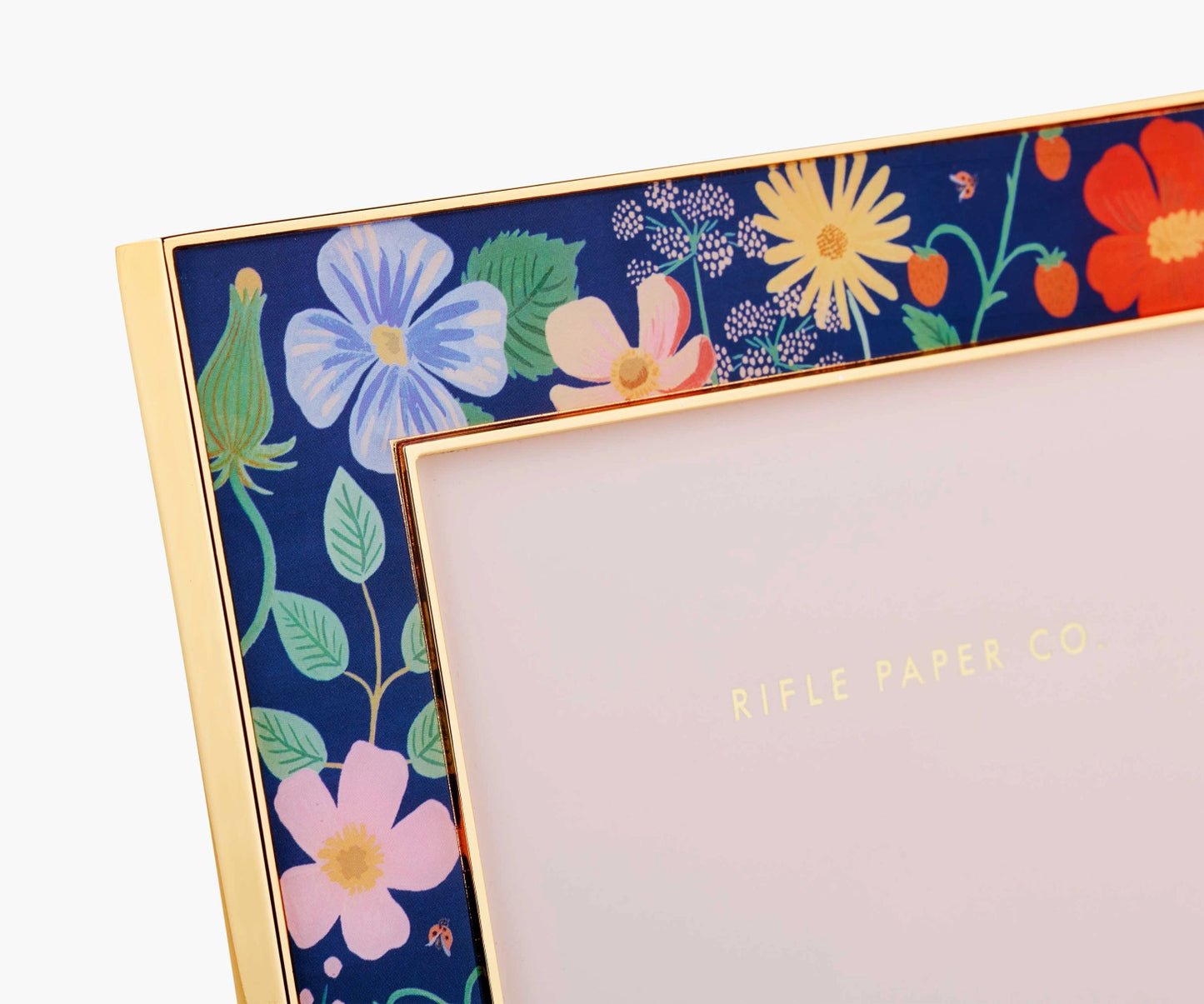 Rifle Paper Strawberry Fields 5x7 inch picture frame floral