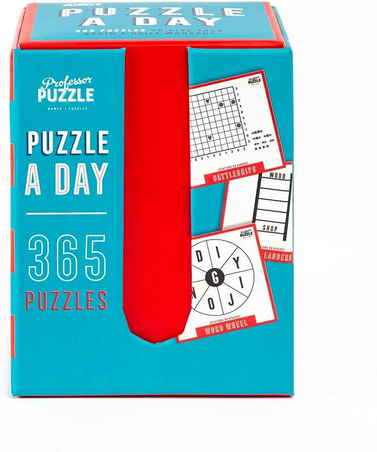 Professor Puzzle Puzzle A Day 365 Puzzles