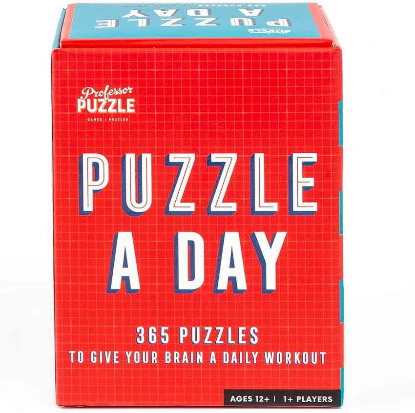 Professor Puzzle Puzzle A Day 365 Puzzles