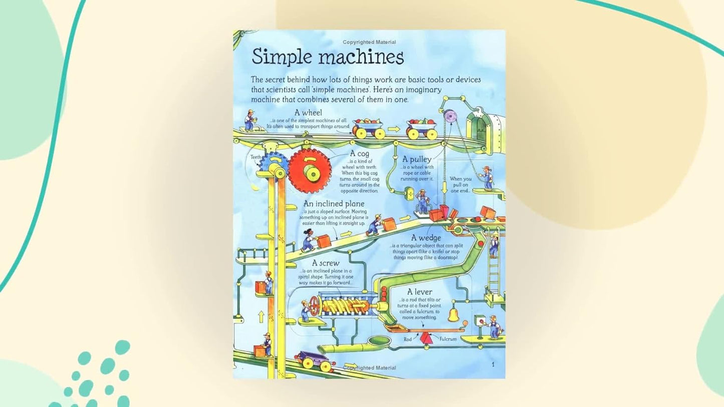 See inside how things work flap book kid's children's book