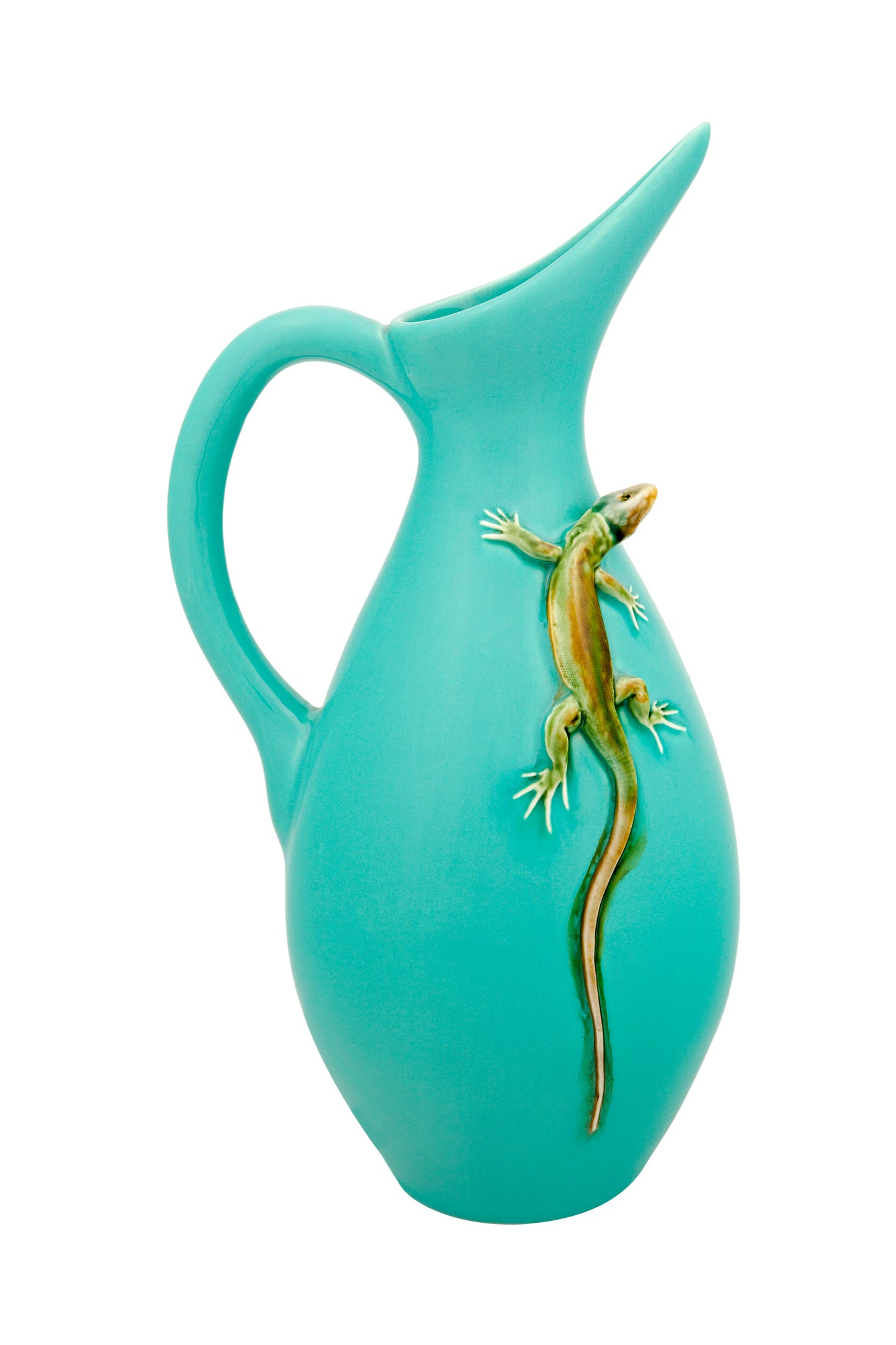Pitcher with Lizard