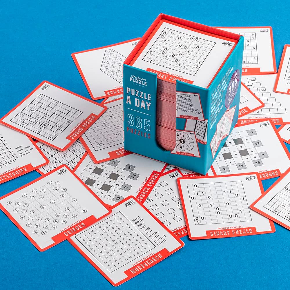 Professor Puzzle Puzzle A Day 365 Puzzles