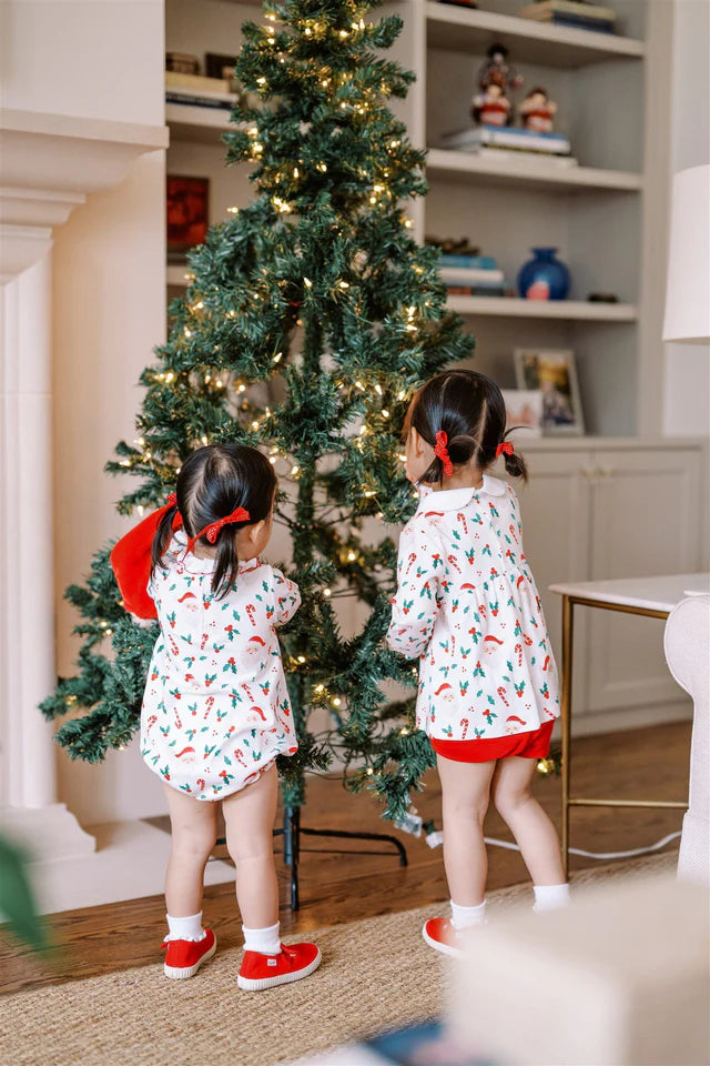 The Proper Peony Children's Christmas outfit toddler girl set