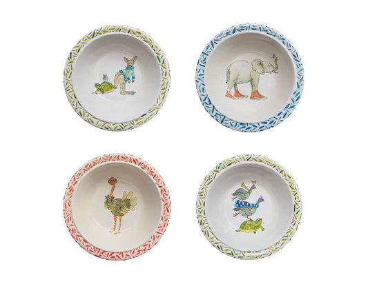 Relish Today's Everyday animal and food baby and kid's melamine bowl