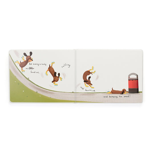 Jellycat Otto The Loyal Long Dog book by Lizzie Walkley