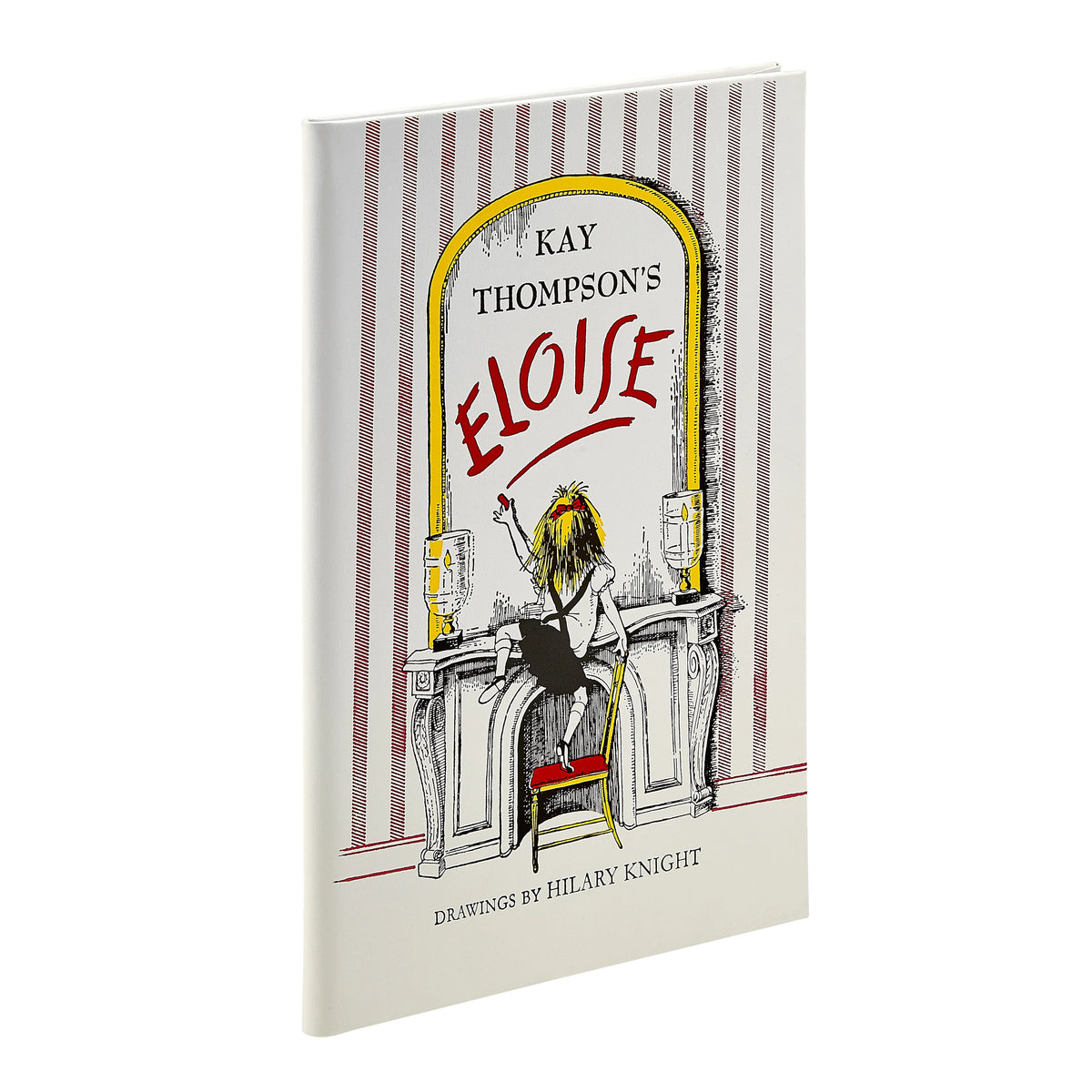 Eloise White Bonded Leather Book