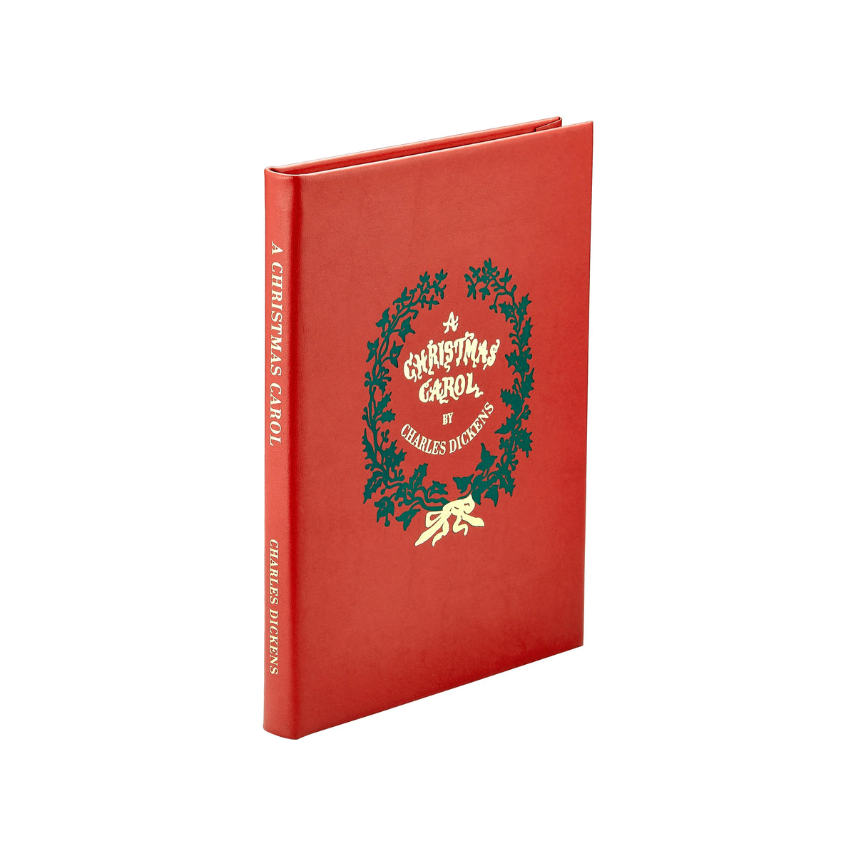 A Christmas Carol - Red Leather Bound