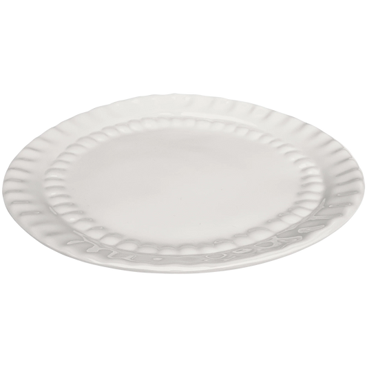 Relish Canape Plate cream melamine