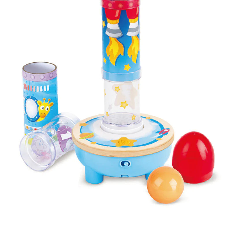 Hape Rocket Ball Air Stacker toy for kids