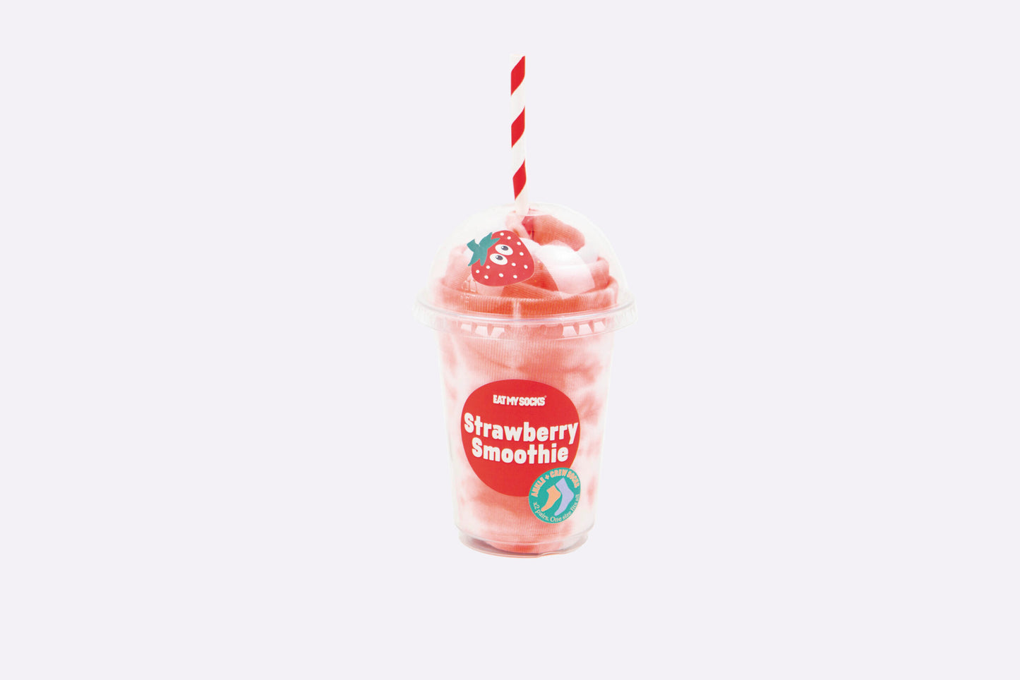 Strawberry Smoothie Socks