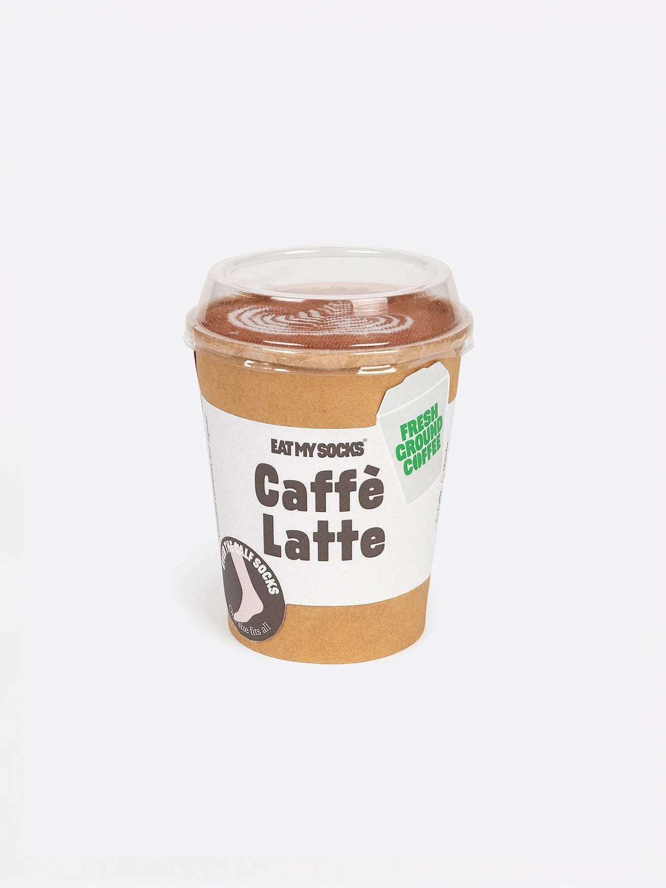 Eat My Socks Caffé Latte socks