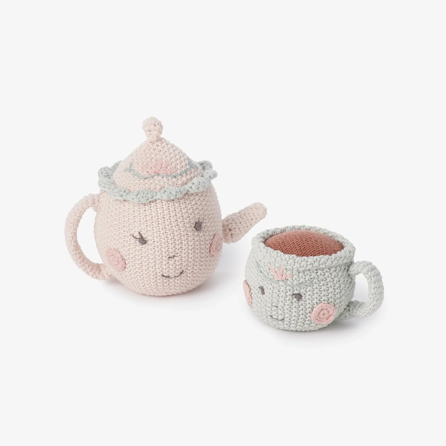 Boxed Teapot & Teacup Rattles