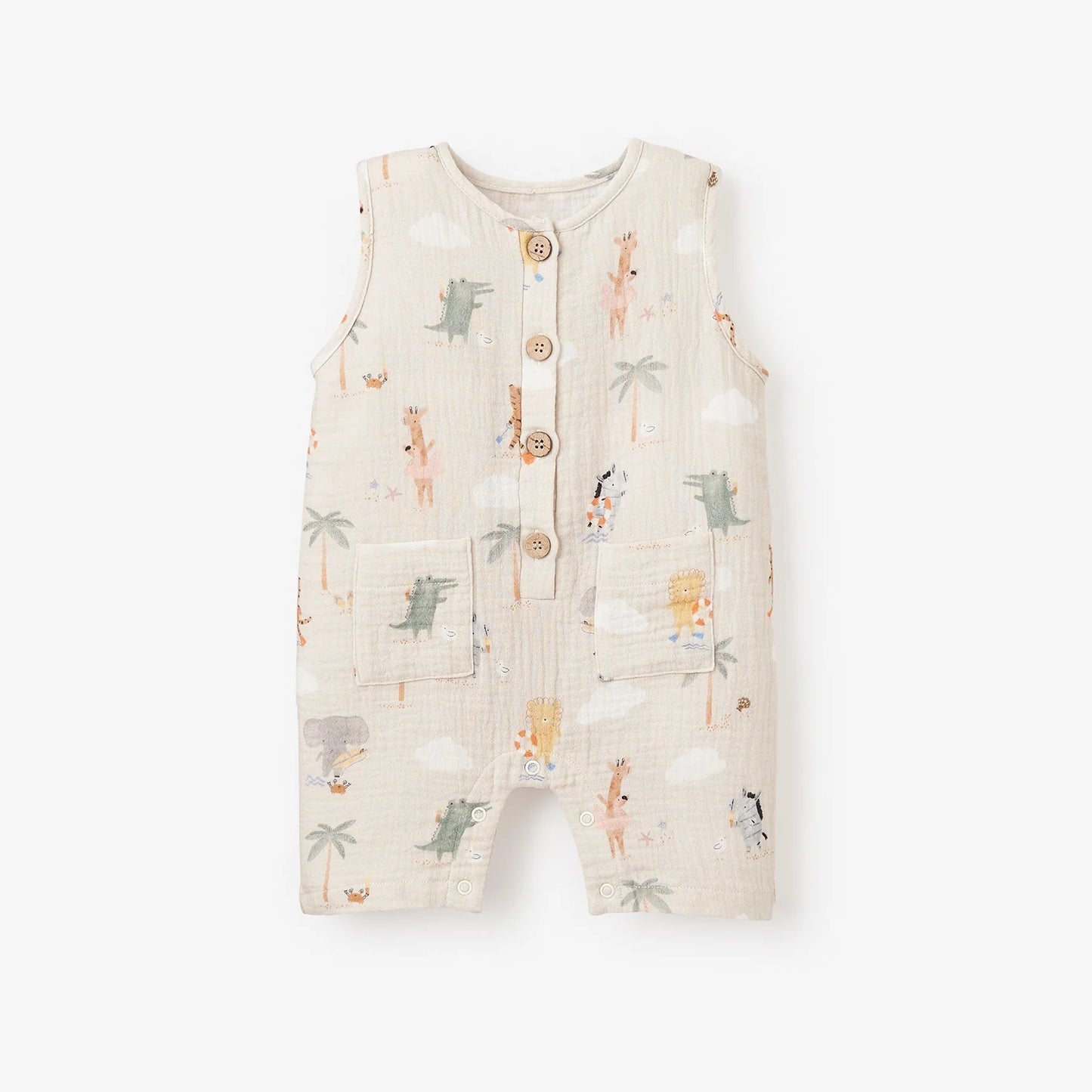 Seaside Safari Muslin Shortall