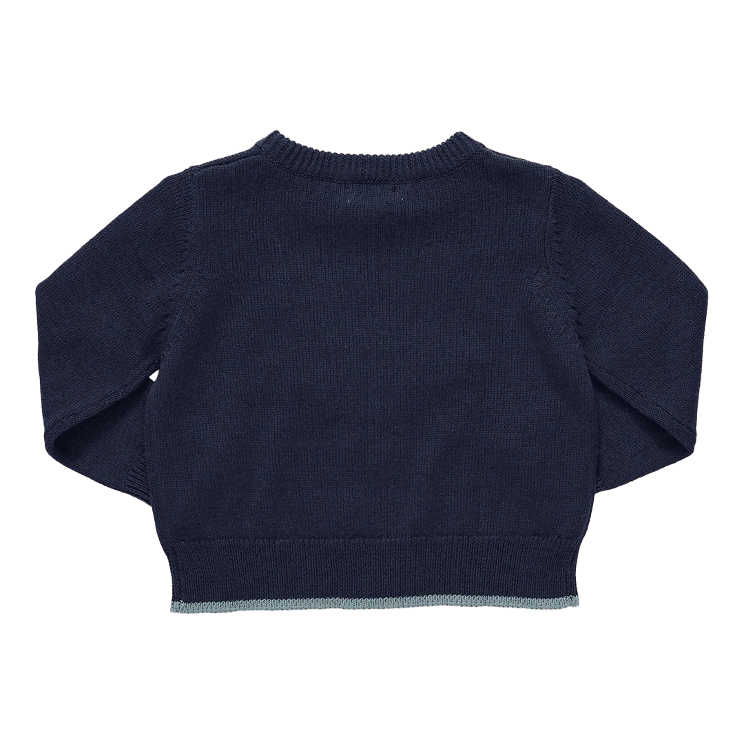 Oliver Sweater - Navy Mallard