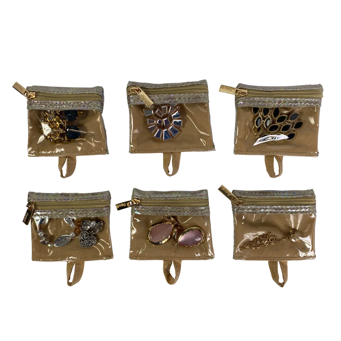 Pursen Glimmer Leopard Getaway Jewelry Case
