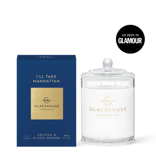 Glasshouse Fragrances I'll Take Manhattan 13.4 oz Candle